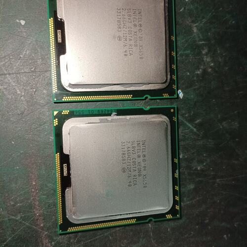 {议价}intel x5650 E5645CPU 实物照片现货