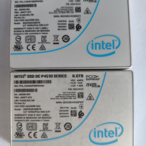 {议价}出 intel P4510 1T 2T 4T 8T