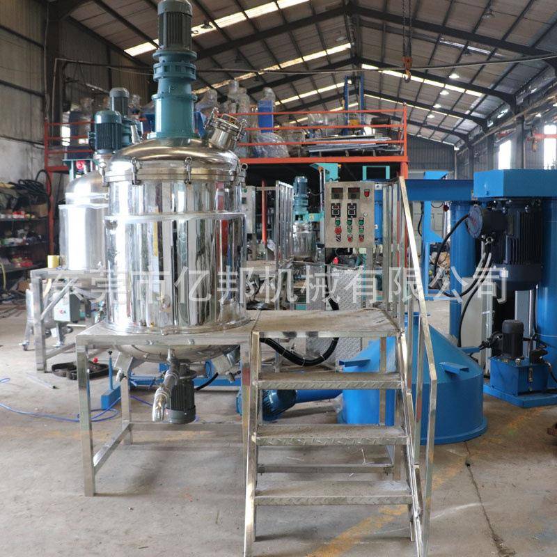 威海固定式电动液体搅拌机洗衣液体搅拌罐济宁乳化均质混料机