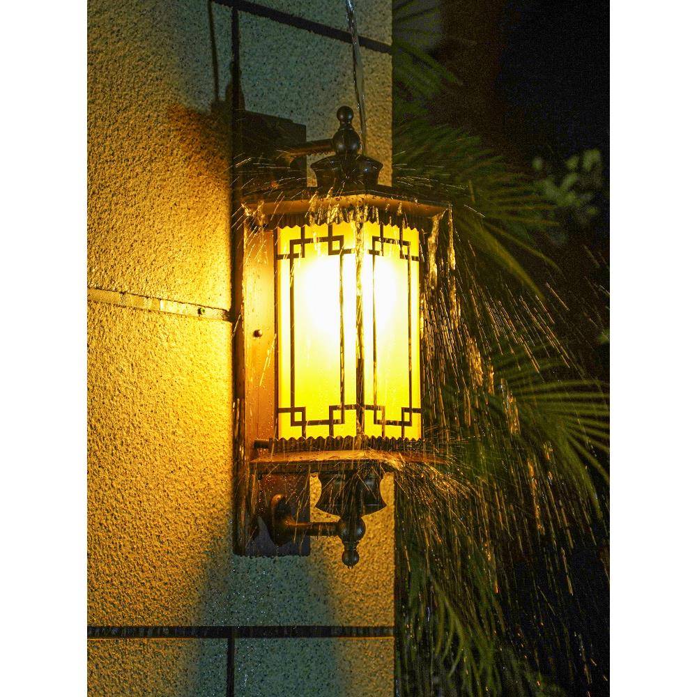 户外福字灯室外园林景观欧式庭院壁灯露台灯阳台过道走廊墙壁灯