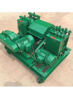 废机旧钢调直 料头钢拉直机筋螺纹65393钢校直机 矿用筋锚杆调直