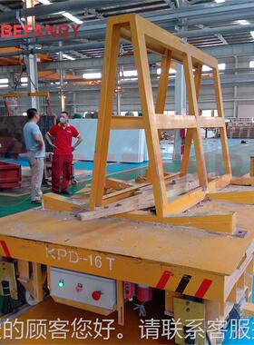 车间玻璃工件转轨道转弯车GPB36V低压道地车地柜控制轨载重平台运