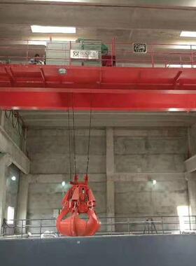 双梁桥式起重双机 重遥控梁起机车间搬运URK用20吨电动双梁 行车