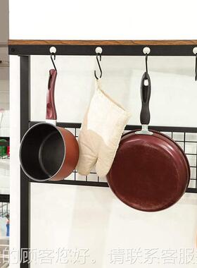 家厅用厨房置架11453微波炉烤箱杂储物架子客物物架多功能锅架厨