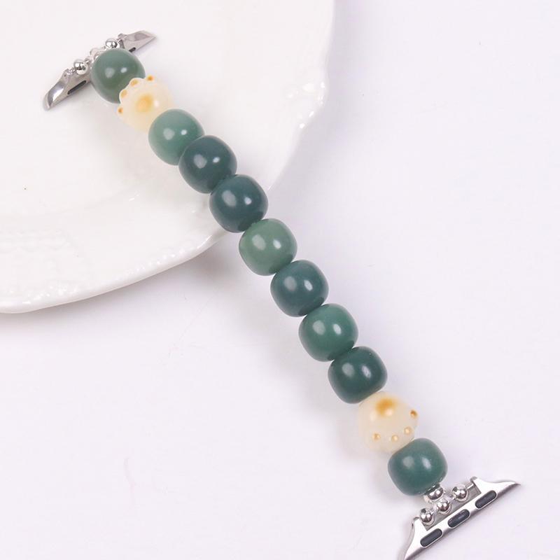 适用小米Redmi红米手表3青春版可爱猫爪表带Watch3/2文玩串珠腕带