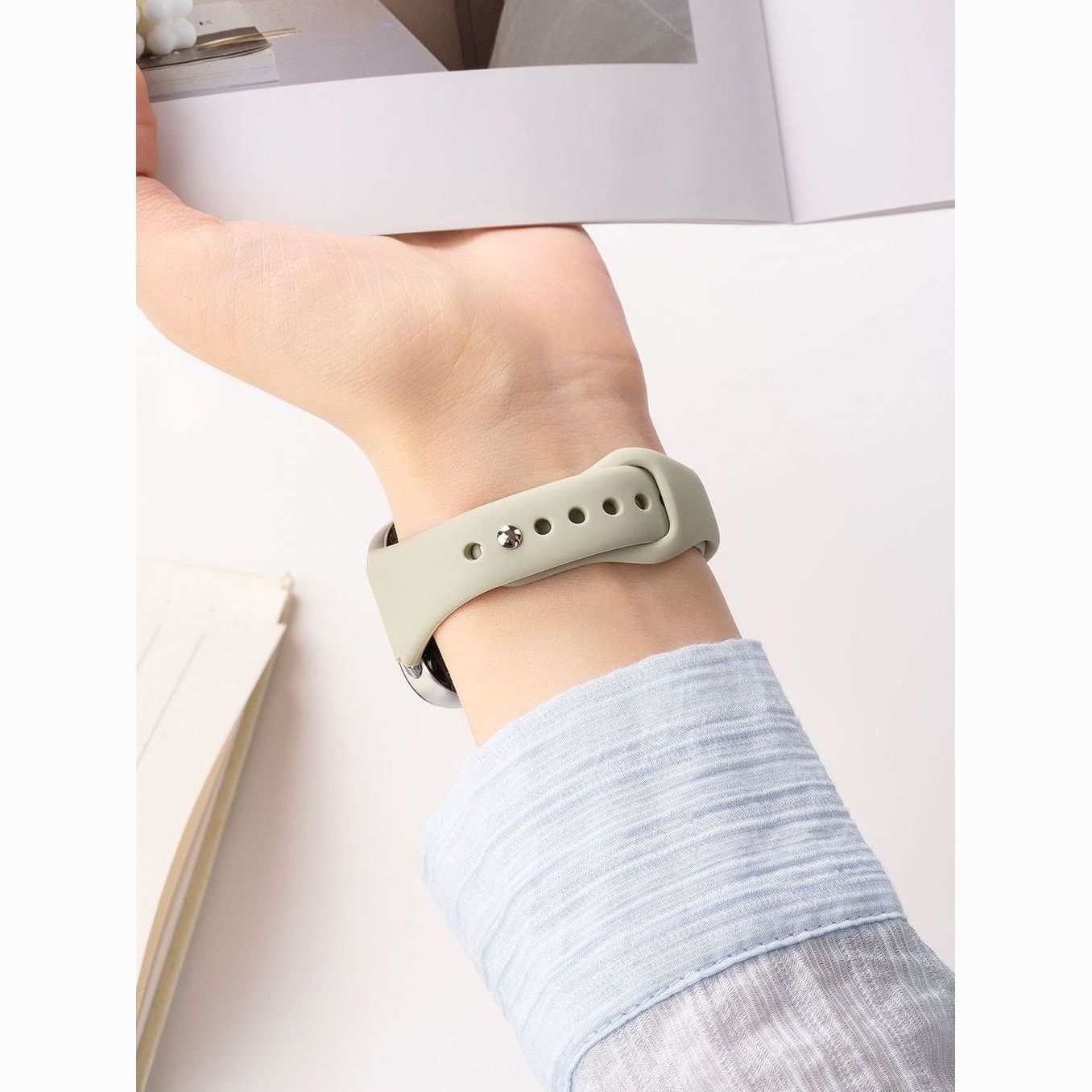 适用华为fit4手表带watchFIT3小蛮腰硅胶运动表带FIT4pro男女新款