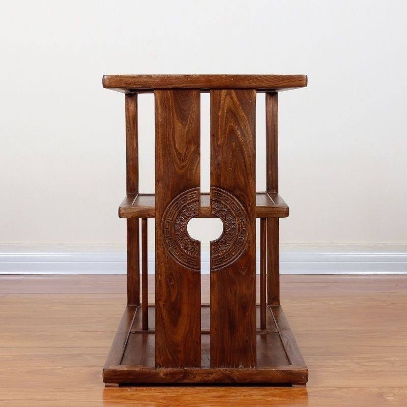 新中式实木茶桌椅组合禅意榆木办公茶台功夫泡茶茶台画案茶桌茶