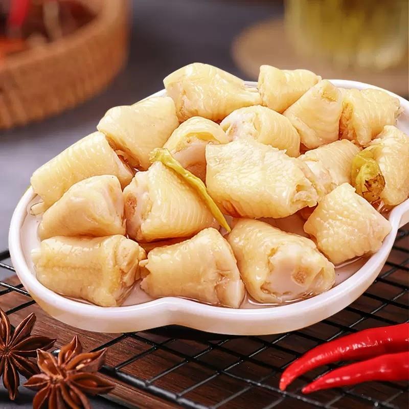 友伦金鸡拐250g泡椒鸡拐骨凤爪小零食网红熟食鸡肘小包装散装