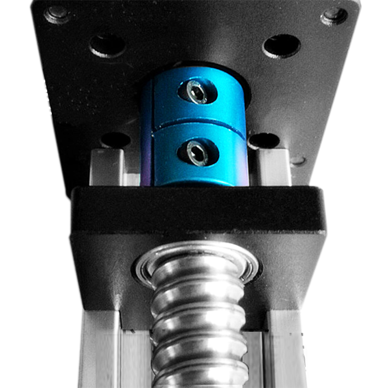 直线滑台机械手1605滚珠丝杆双向正反转正反牙左S右旋导轨对开模