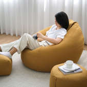 懒人沙发可躺可睡卧室小沙发房间小户型单人榻榻米阳台休闲豆袋椅