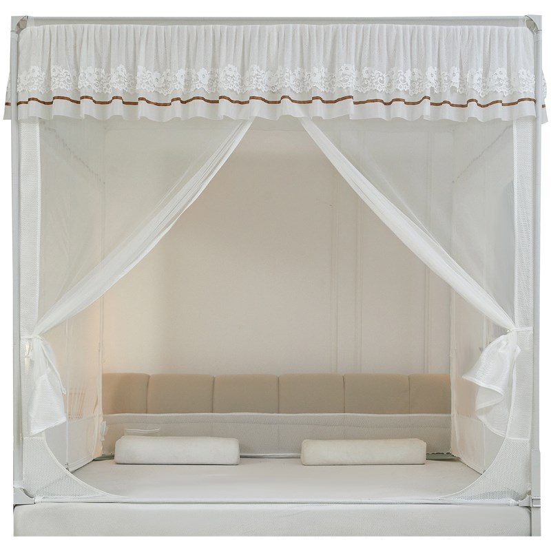 2025新款e升降围栏级防摔蚊帐回底床笠全罩式婴儿童防止掉床蒙古