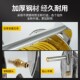 不锈钢水管收纳架花园浇花洗车喷枪软水J管挂式 卷管器水管车架家