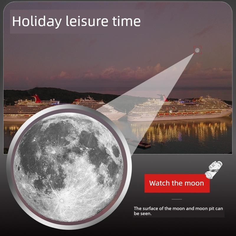 夜视望远镜高清j数字智能数字阅读玻璃幕8倍100夜专业级低光