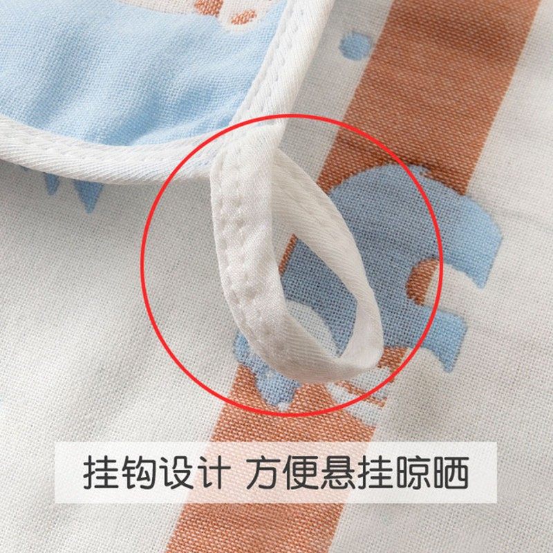 幼儿园专用口水巾纯棉方巾25*25六层纱布全P棉儿童卡通挂钩小毛巾,居家布艺,毛巾/面巾,淘宝优惠券,粉丝福利购,淘宝优惠卷