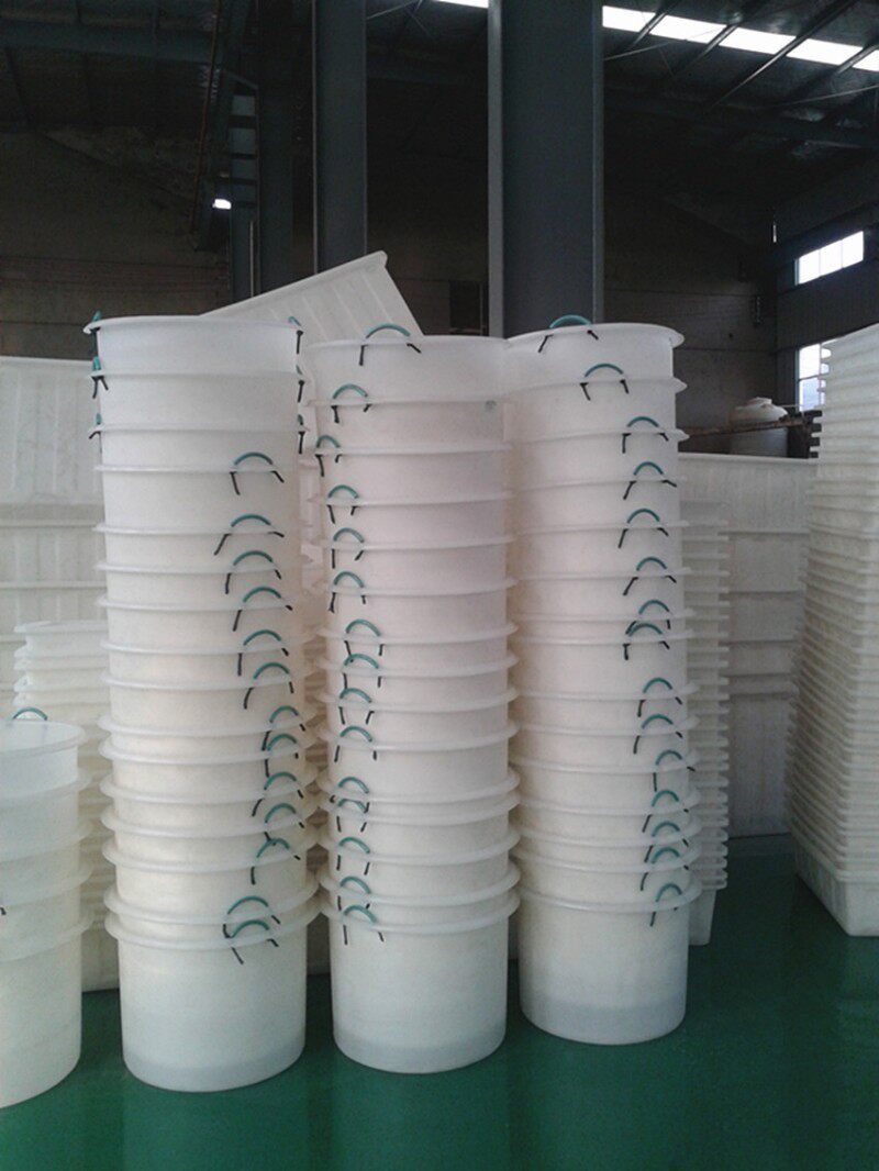 全新塑料圆桶M100Lq鱼桶虾桶高耐酸碱牛筋大口水桶摔不烂搅拌桶