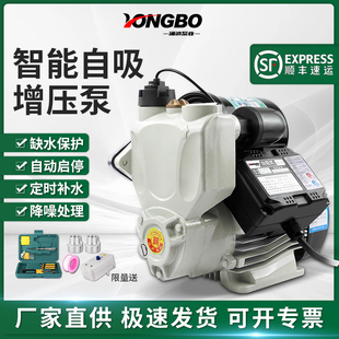 自来水增压泵家用全自动静音冷热水F自吸泵不锈钢防冻加压泵2寸