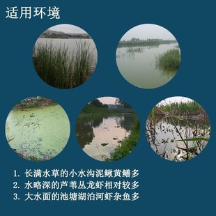 鱼笼诱鱼饵料河虾笼地网鱼u虾诱饵颗粒抓黄鳝泥鳅龙虾小鱼专用饵