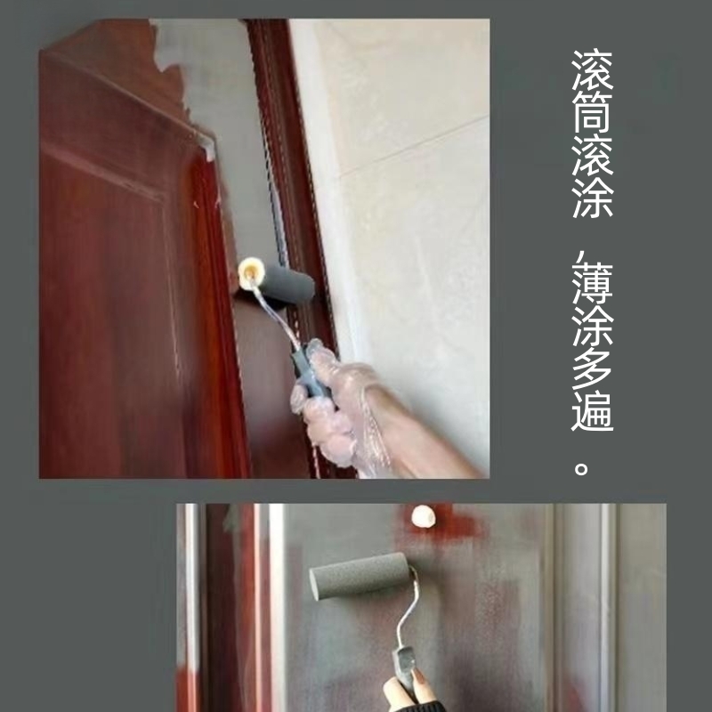 水性改色漆防g盗门木门家具自刷翻新漆家具木头柜门漆水性金属漆