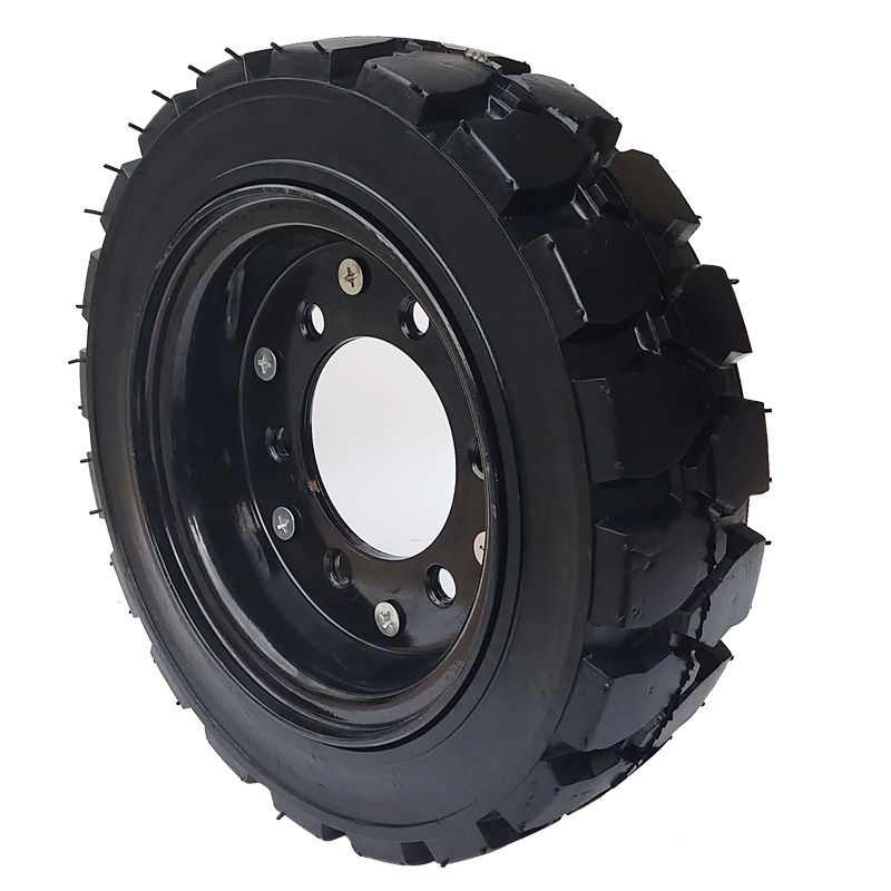 300x100扫地车l防扎实心胎350x100智能机器人免充气实心轮胎带轮