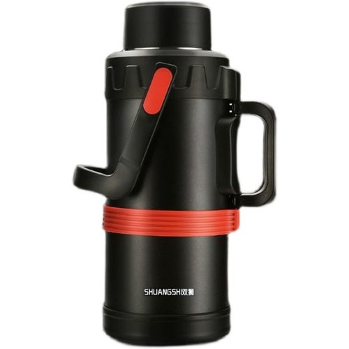 新品全钢大容量保温壶o5L户外车载不锈钢旅行水壶1.6L家用热水暖