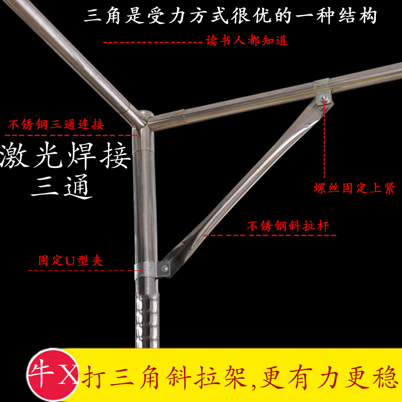 蚊帐三开门不锈钢支架方顶落地宫廷1.2/1.5/1.Q8m米双人床加大订