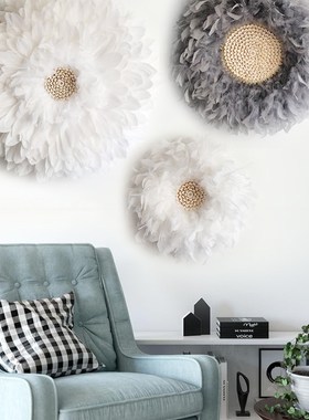 原野的风。ins墙饰遮挡电表箱玄C关装饰画卧室床头客厅沙发背景墙