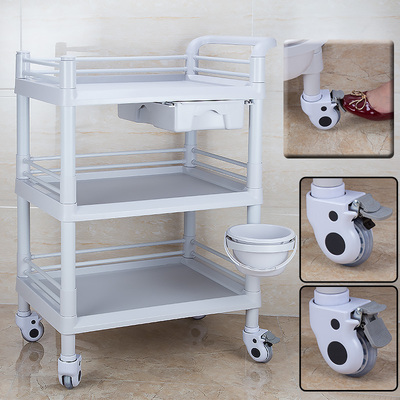 医用推车小气泡仪器推车美容院z小推车多功能推车置物架美甲工具