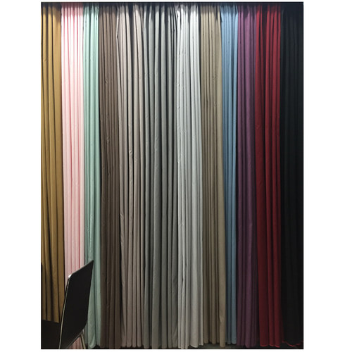 轻薄款遮光好窗帘里衬内衬布无涂层易安装纯色简约卧室Z阳台遮阳