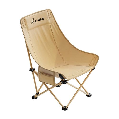 户外加高靠背月亮椅可折叠加宽椅面懒人躺椅露营野U餐休闲沙滩椅