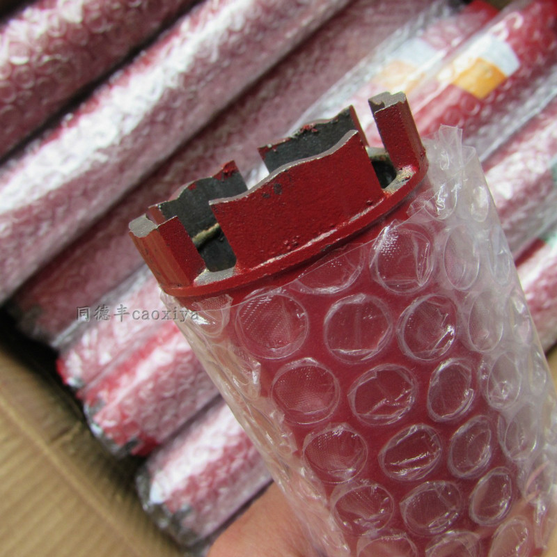 君鼎水钻头金刚石薄i壁钻头扩孔25/40/51/63/76/83/89/127墙壁开