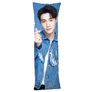 LAY张艺兴腹肌肉人形等身抱枕头 床用男友N长枕玩偶图照片专辑应