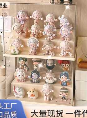 防晒袖套+盲盒收纳展示架透明