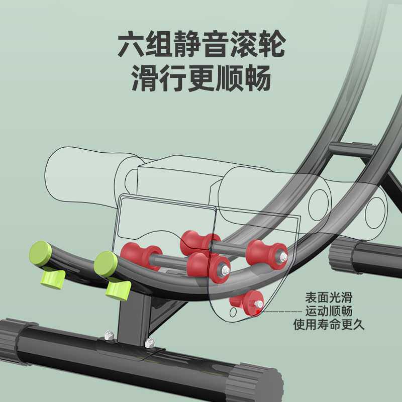 腹肌健身器材健腹器懒人收腹运动塑身家用女卷腹练腹部美腰机