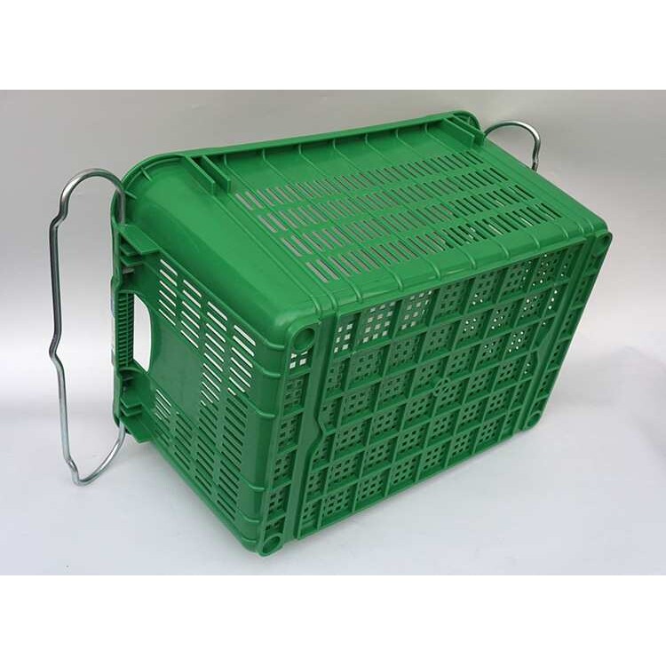 珠江19号箩菜筐周转筐菜箩塑料胶框蔬菜框筐收纳箩筐长方形塑料筐