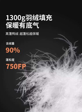 喜马拉雅露营羽绒睡袋户外加厚防寒成人秋冬过夜木乃伊信封-30度