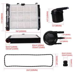 配件6.7动力冲程燃油滤清器 9N184 FD4625 HC3Z FD4624 汽车改装