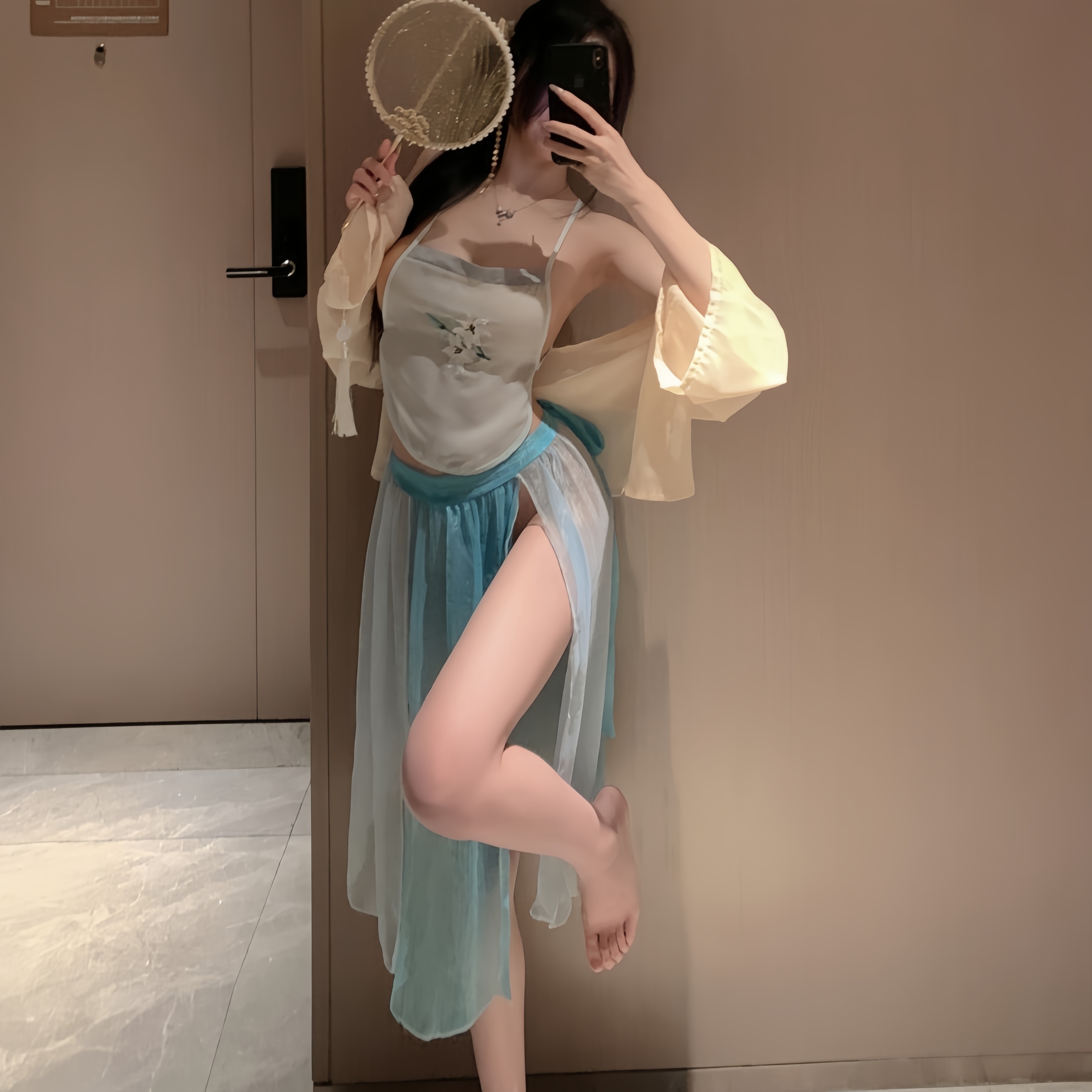 国潮古风敦煌飞天凤女cos
