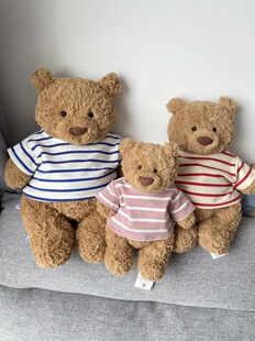 不含熊 桐桐妈手作 巴塞罗熊娃衣可爱着替T恤上衣仅衣服