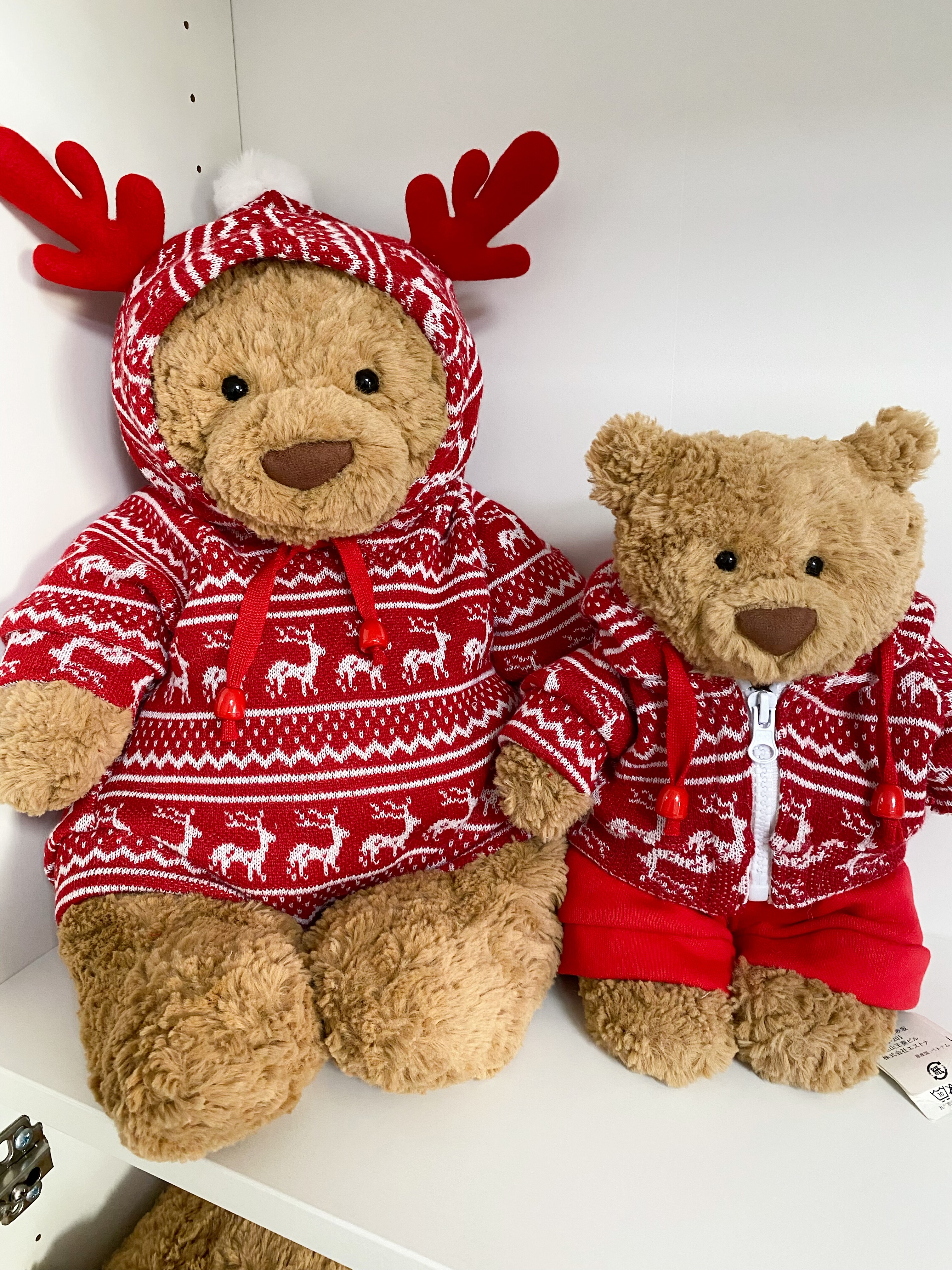 桐桐妈手作 巴塞罗熊巴纳布斯猪可爱着替娃衣毛衣外套不含玩偶