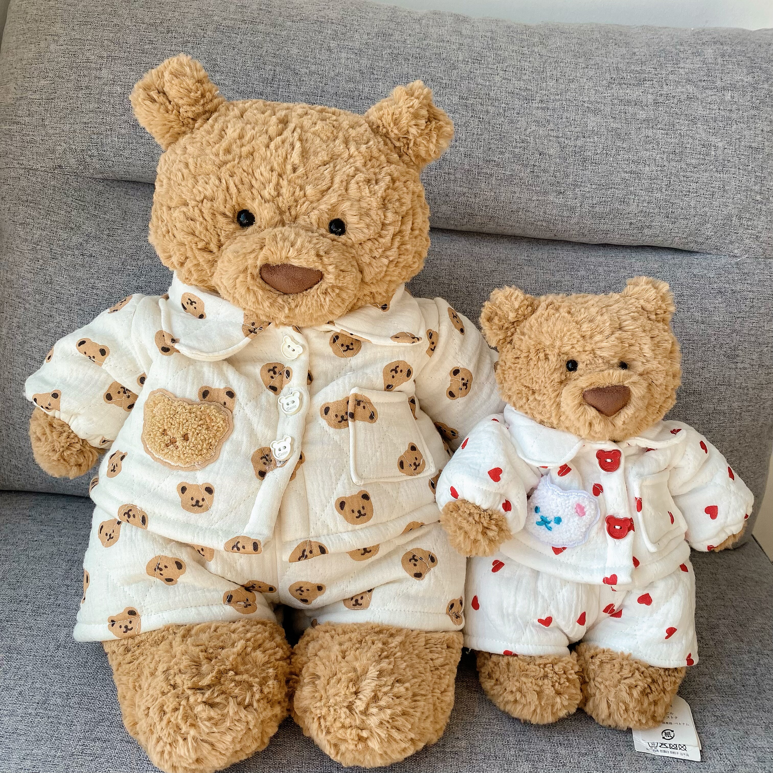 桐桐妈手作 巴塞罗熊巴纳布斯猪可爱棉服套装衣服着替不含玩偶,模玩/动漫/周边/娃圈三坑/桌游,棉花娃娃/毛绒玩具娃衣,淘宝优惠券,粉丝福利购,淘宝优惠卷