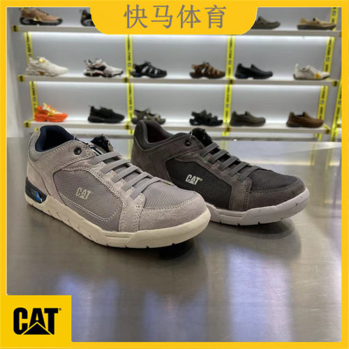 CAT卡特新品男士休闲止滑耐磨柔软透气牛皮男鞋P719597 P722137