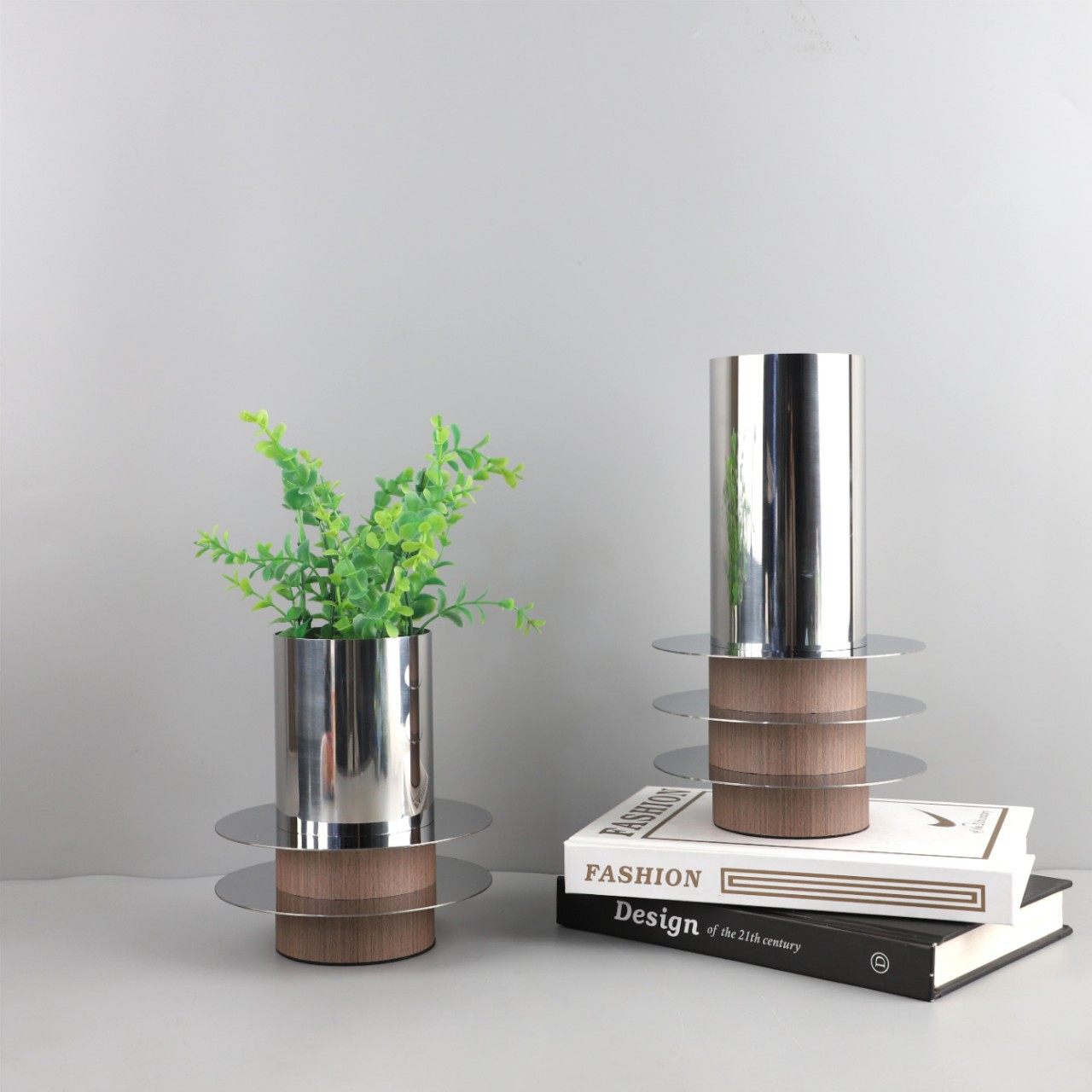 现代简约金属圆形层叠花瓶桌面摆件客厅卧室餐厅电视柜家居装饰品,电子元器件市场,电线扎带/束线带,淘宝优惠券,粉丝福利购,淘宝优惠卷