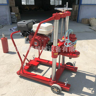 山东混凝土钻孔取芯机厂家 新款柴油汽油路面钻孔取样机现货