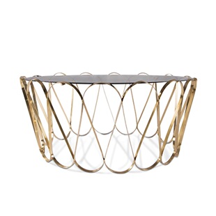 设计师创意茶几轻奢小茶几现代全不锈钢异形客厅沙发边几角几