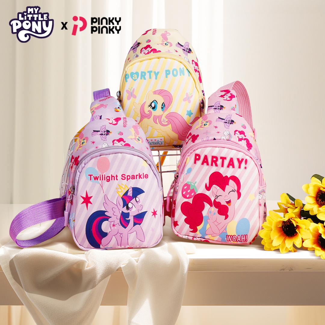 PINKY小马碧琪紫悦柔柔斜跨胸包【1】