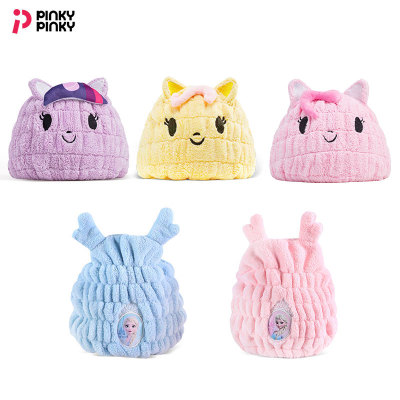 【PINKY】联名小马宝莉 冰雪干发帽 儿童干发帽总