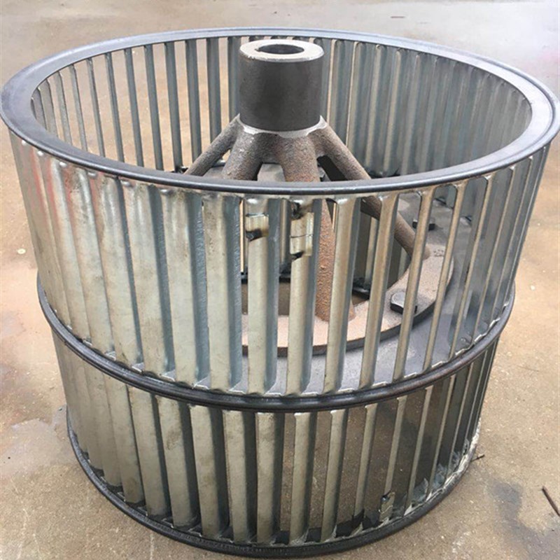 CF11-c62低噪声多翼离心风机加厚大叶轮风叶叶子叶片风轮风柜叶轮
