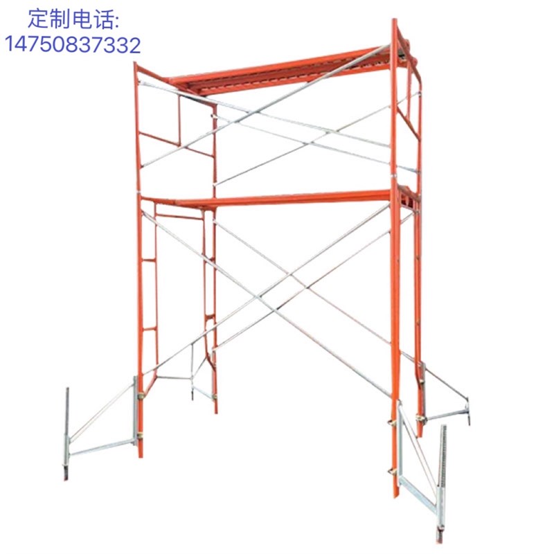 广东厂家多层脚手架支撑架广告架A建筑工地用梯形架门字架厂家直