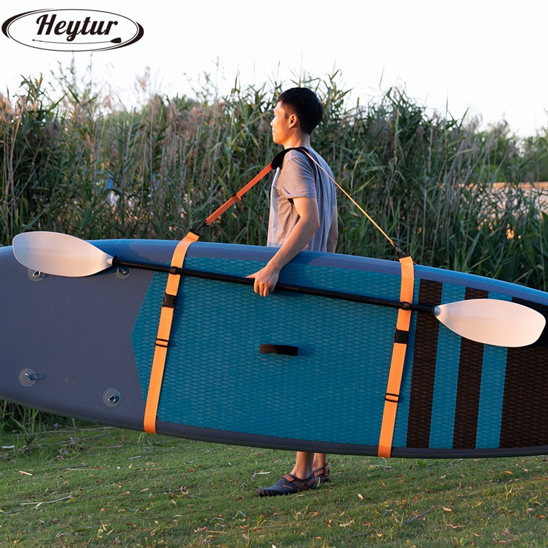 4节铝合金玻纤碳纤船p桨划桨皮划艇双头船桨冲浪板划浆划船桨