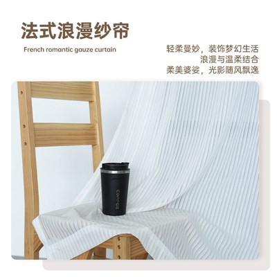 衣帽间防尘门帘大衣柜遮挡布轨道滑轨免J打孔开放式柜子拉帘子书
